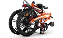 Электровелосипед Beaster BS29B, 250 Вт, 36 В, 8,8 Ач, оранжевый, складной