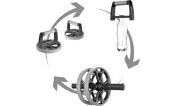 3-in-1 Ab Roller inSPORTline Pushabroll