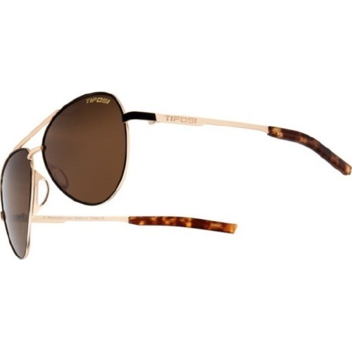Солнцезащитные очки Tifosi Shwae Midnight Gold, коричневые, с УФ-защитой