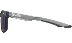 Saulesbrilles Uvex Lgl 42, zilas lēcas, pelēkas krāsas