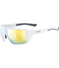 Akiniai Uvex mtn venture CV white matt / spoguļzeltens
