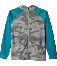 Adidas Sweatshirt for Teens YB LR S FZ Hoodie AJ5619