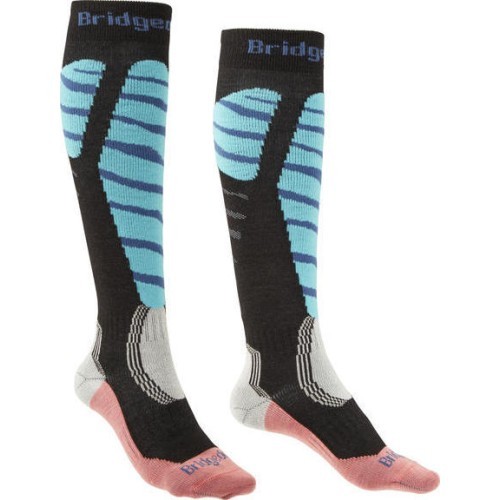 Socks For Women Bridgedale Ski EasyOn, Black - 227