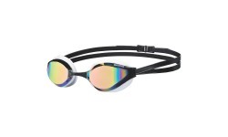 Peldbrilles Python Mirror, vara-baltas