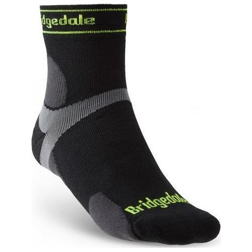 Носки Bridgedale TrailRun Merino, чёрные - 845