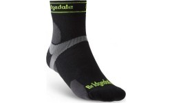 Zeķes Bridgedale TrailRun Merino, melnas - 845