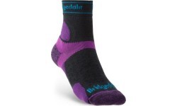 Socks Bridgedale TrailRun Merino, Purple/Black - 260