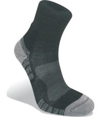 Zeķes Bridgedale Hike Perf CoolMax, melnas/pelēkas - 822