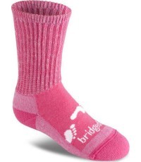 Bridgedale Jr Hike Comfort Children's Socks, Pink - 305