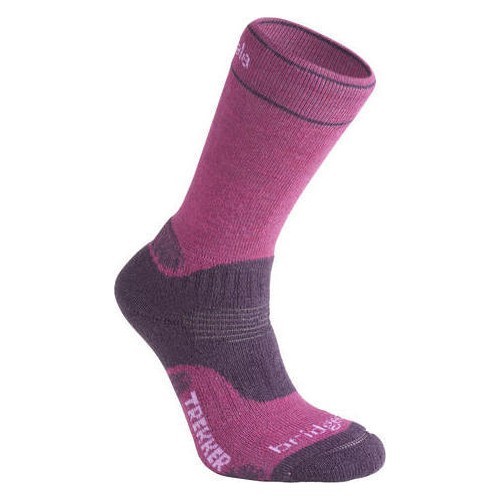 Zeķes Bridgedale Hike Performance Berry, violetas - 352