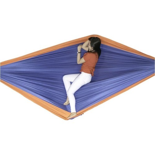 Hammock Ticket To The Moon, 2 Person, Blue-Orange