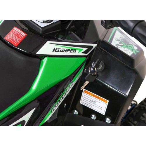Quad E-STAR vehicle Green