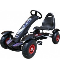 Большой Go-Kart Надувные колеса черный