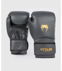 Venum Contender 1.5 boksa cimdi - pelēki/zelti