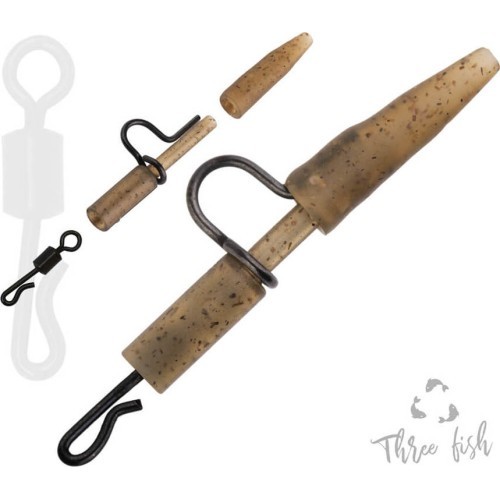 ZFISH Heavy Duty клипса с резиновой защитой + QC