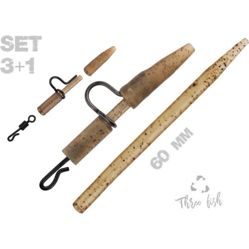 ZFISH Heavy Duty klipša pilns komplekts 60 mm