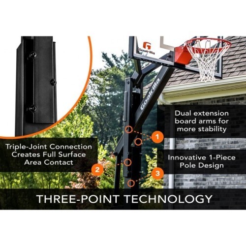 Goalrilla InGround basketball system FT72