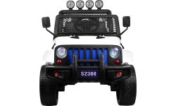 Elektromobilis Raptor Drifter 4x4, balts