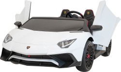 Электромобиль Lamborghini Aventador SV, белый