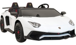 Vehicle Lamborghini Aventador SV White