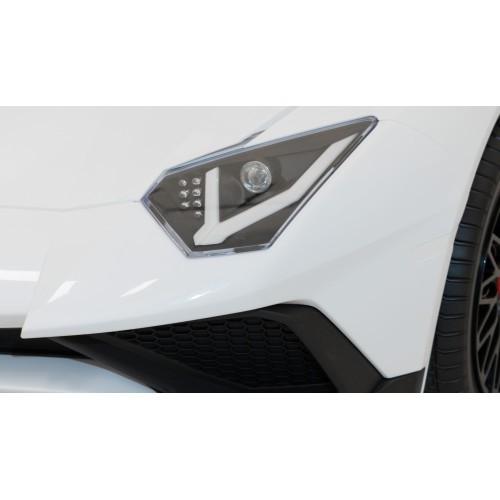 Электромобиль Lamborghini Aventador SV, белый