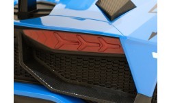 Elektromobilis Lamborghini Aventador SV, zils