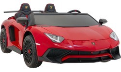 Vehicle Lamborghini Aventador SV Red