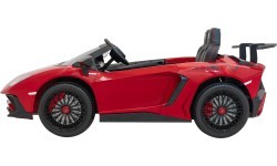 Elektromobilis Lamborghini Aventador SV Red
