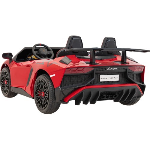 Электромобиль Lamborghini Aventador SV Red