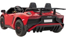 Elektromobilis Lamborghini Aventador SV Red