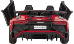 Электромобиль Lamborghini Aventador SV Red