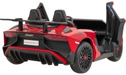 Elektromobilis Lamborghini Aventador SV Red