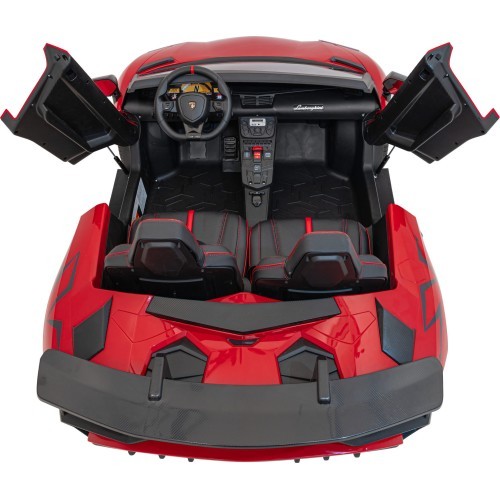 Vehicle Lamborghini Aventador SV Red
