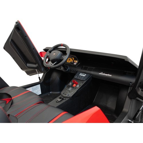 Elektromobilis Lamborghini Aventador SV Red