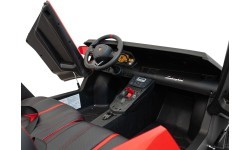 Elektromobilis Lamborghini Aventador SV Red