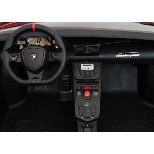 Elektromobilis Lamborghini Aventador SV Red