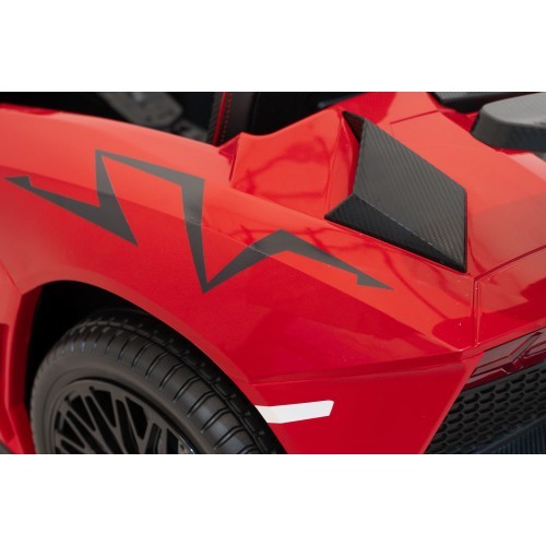Elektromobilis Lamborghini Aventador SV Red