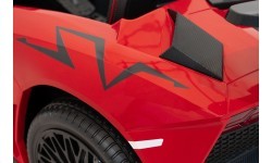 Vehicle Lamborghini Aventador SV Red