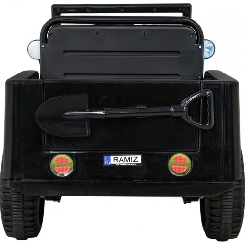 Retro Military Vehicle Black