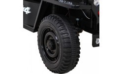 Retro Military Vehicle Black