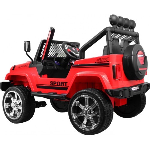 Bērnu elektromobilis Raptor Drifter 4 x 4 sarkans
