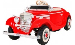 Детский электромобиль Mercedes Benz Retro Type 540A, красный