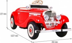 Vehicle Mercedes Benz Retro Type 540A Red