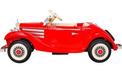 Elektromobilis bērniem Mercedes Benz Retro Type 540A, sarkans