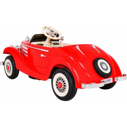 Детский электромобиль Mercedes Benz Retro Type 540A, красный