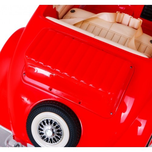 Детский электромобиль Mercedes Benz Retro Type 540A, красный