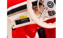 Elektromobilis bērniem Mercedes Benz Retro Type 540A, sarkans