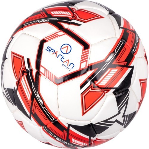 Football Ball SPARTAN Club Junior - Black/Red