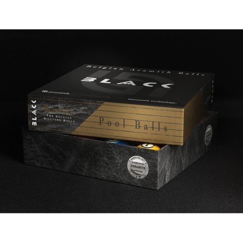 Aramith US Tournament TV Black Pool BallSet 57.2mm