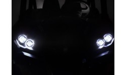 Elektromobilis Buggy SuperStar 4x4-MP4, balts